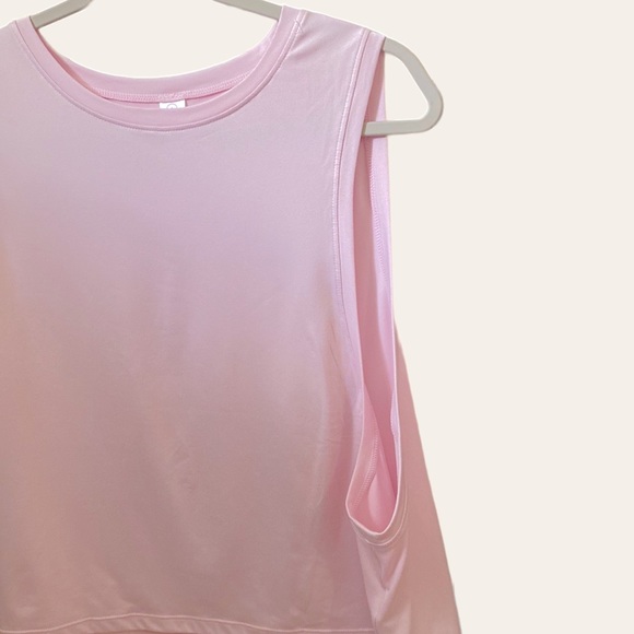 JUSTFAB ACTIVE NWOT Pink Athletic Tank Top, Size L. - Picture 8 of 12